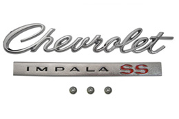 1966 TRUNK EMBLEM, "IMPALA SS"